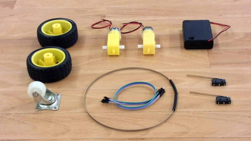 Produktbild: Bausatz Arduino Roboter zum selber bauen.