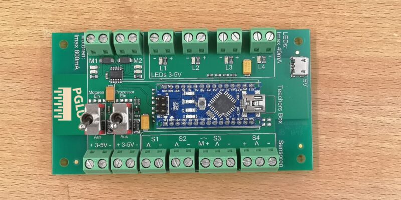 Produktbild Arduino Mikrocontroller erweitert, ideal für deine Roboter Projekte in der Schule
