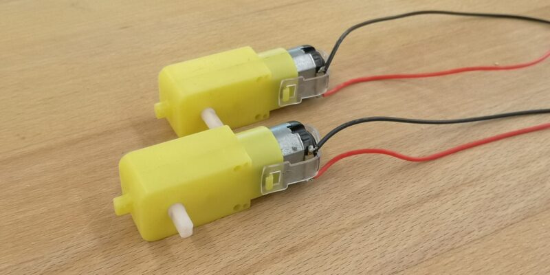 Produktbild Getriebemotor 5 Volt für Arduino, Calliope oder Microbit